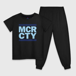 Детская пижама хлопок Run Manchester city