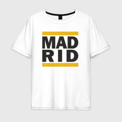 Мужская футболка хлопок Oversize Run Real Madrid