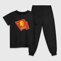 Детская пижама хлопок Ленин КПСС