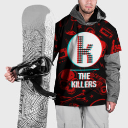 Накидка на куртку 3D The Killers rock glitch