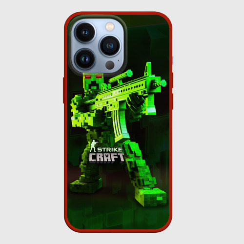 Чехол для iPhone 13 Pro Strike Craft, цвет красный