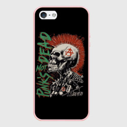 Чехол для iPhone 5/5S матовый Punk's not dead