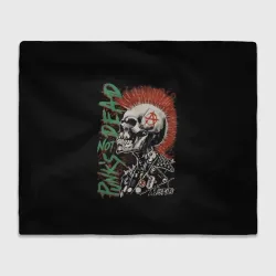 Плед 3D Punk's not dead