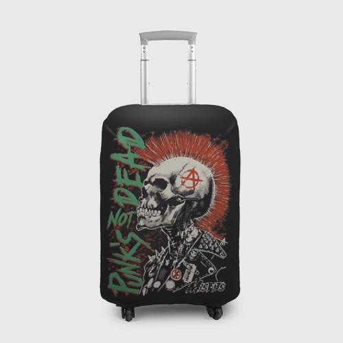 Чехол для чемодана 3D Punk's not dead, цвет 3D печать