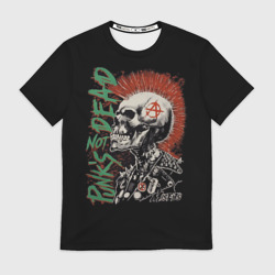 Мужская футболка 3D Punk's not dead
