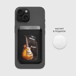 Картхолдер Magsafe магнитный Рокерская гитара - фото 2