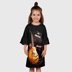 Детское платье 3D Рокерская гитара - фото 2