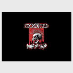 Поздравительная открытка Exploited - punks not dead