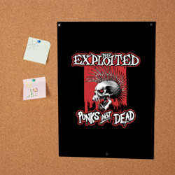 Постер Exploited - punks not dead - фото 2