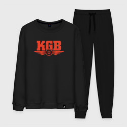 Мужской костюм хлопок KGB Red