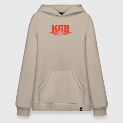 Худи SuperOversize хлопок KGB Red