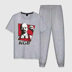 Мужская пижама хлопок KGB Lenin