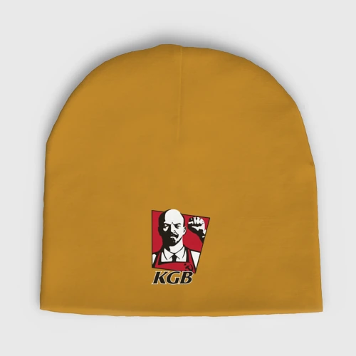 Мужская шапка демисезонная KGB Lenin