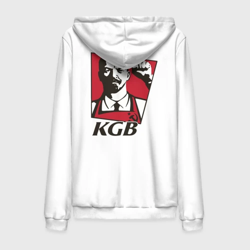 Мужская толстовка на молнии хлопок KGB Lenin