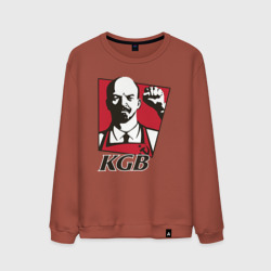 Мужской свитшот хлопок KGB Lenin