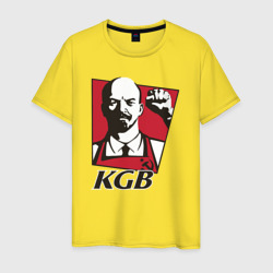 Мужская футболка хлопок KGB Lenin