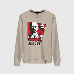 Женский свитшот хлопок KGB Lenin