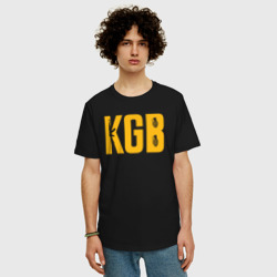 Мужская футболка хлопок Oversize KGB - фото 2