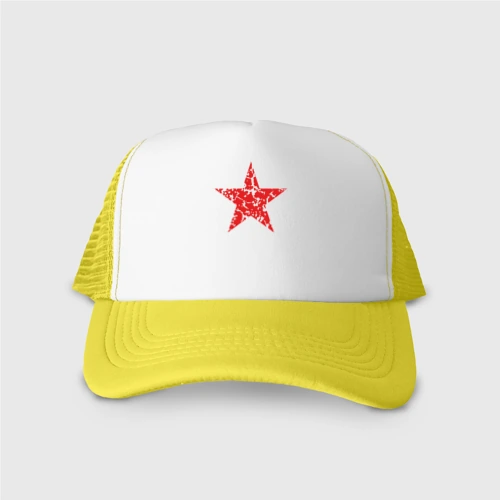 Кепка тракер с сеткой Star USSR