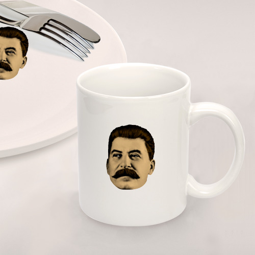 Набор: тарелка + кружка Сталин СССР - фото 2