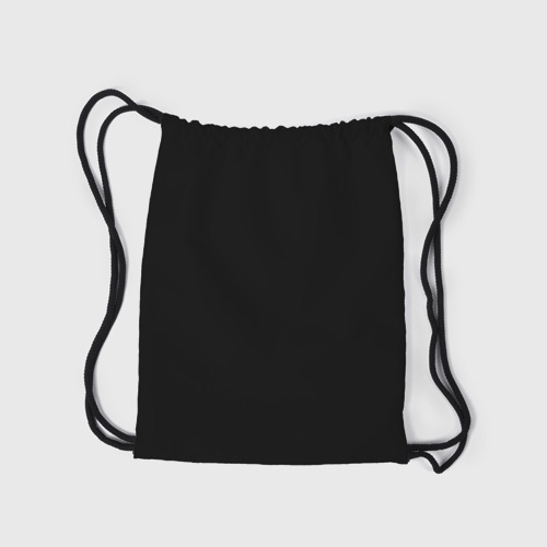 Рюкзак-мешок 3D Black minimalistik - фото 7