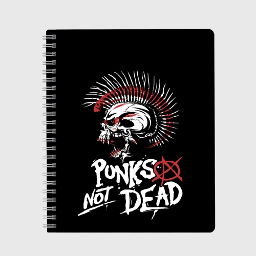 Тетрадь Punks not dead - анархия