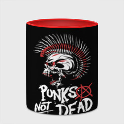 Кружка с полной запечаткой Punks not dead - анархия