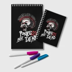 Блокнот Punks not dead - анархия