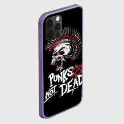 Чехол для iPhone 12 Pro Punks not dead - анархия - фото 2