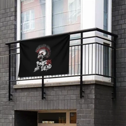 Флаг-баннер Punks not dead - анархия - фото 2