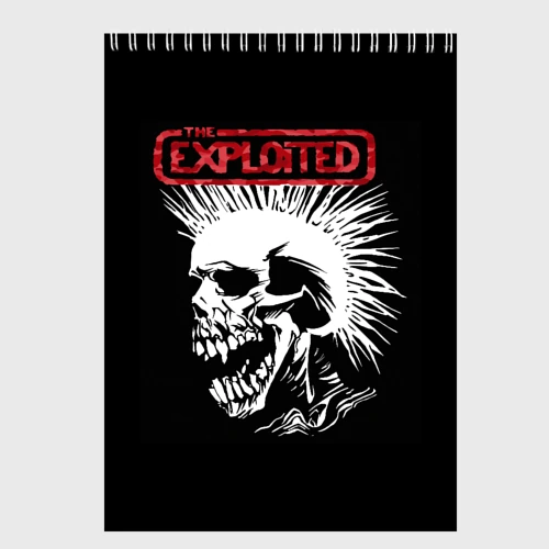Скетчбук Exploited - панк