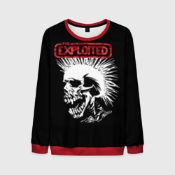 Мужской свитшот 3D Exploited - панк