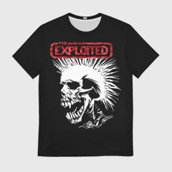 Мужская футболка 3D Exploited - панк
