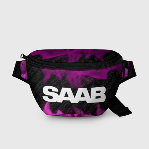 Поясная сумка 3D Saab pro racing: надпись и символ