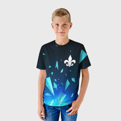 Детская футболка 3D Saints Row взрыв частиц - фото 2