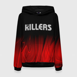 Женская толстовка 3D The Killers red plasma