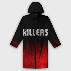 Женский дождевик 3D The Killers red plasma
