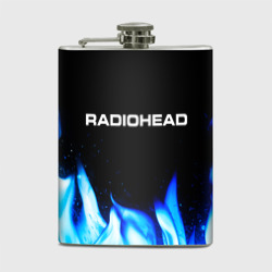 Фляга Radiohead blue fire