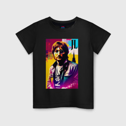 Детская футболка хлопок John Lennon - world legend
