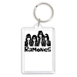 Брелок прямоугольный 35*50 Ramones панк рок