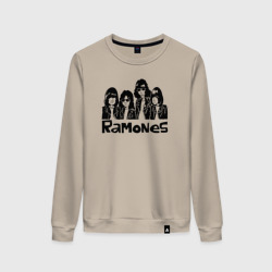 Женский свитшот хлопок Ramones панк рок