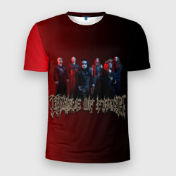 Мужская футболка 3D Slim Cradle of Filth band