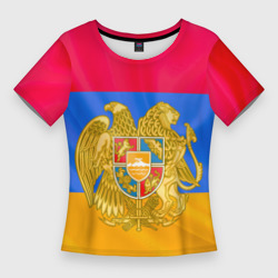 Женская футболка 3D Slim Солнечная Армения