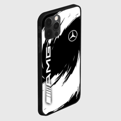 Чехол для iPhone 12 Pro Mercedes Benz - white color - фото 2