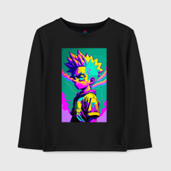 Детский лонгслив хлопок Bart Simpson - pop art