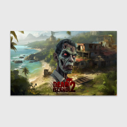 Бумага для упаковки 3D Zombie dead island 2