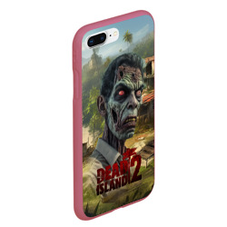 Чехол для iPhone 7Plus/8 Plus матовый Zombie dead island 2 - фото 2