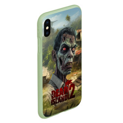 Чехол для iPhone XS Max матовый Zombie dead island 2 - фото 2