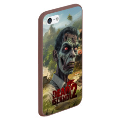 Чехол для iPhone 5/5S матовый Zombie dead island 2 - фото 2