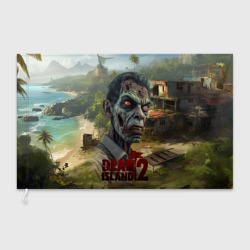 Флаг 3D Zombie dead island 2